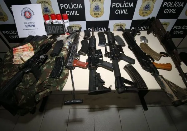 Polícia Baiana aumenta em 50% as apreensões de armas e está no “Top 3” dos estados que mais localizaram armamentos no Brasil